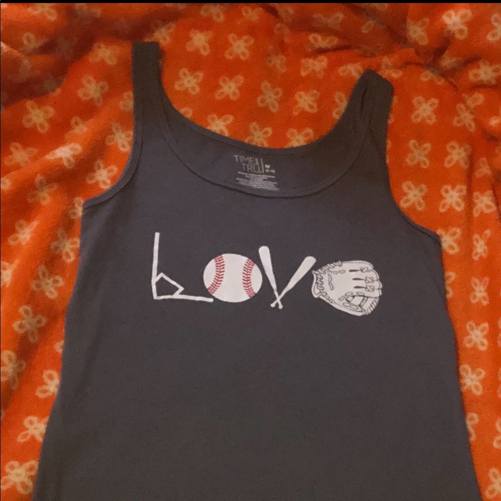 Baseball tank top